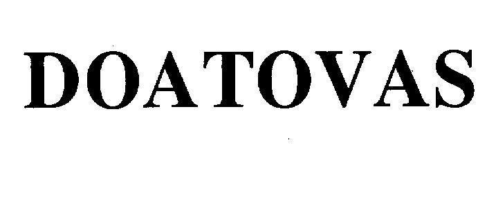 Mẫu nhãn hiệu DOATOVAS