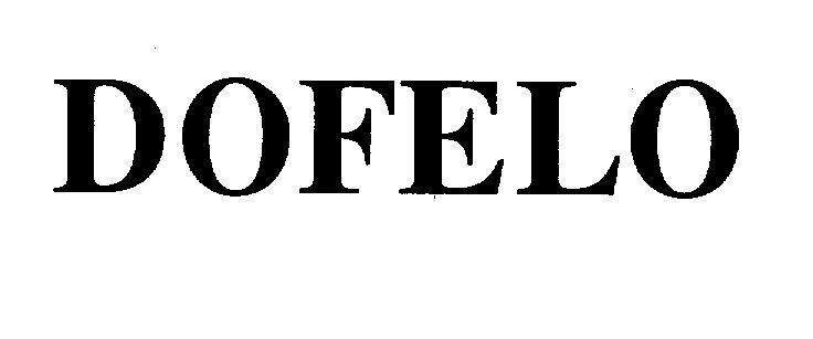 Mẫu nhãn hiệu DOFELO