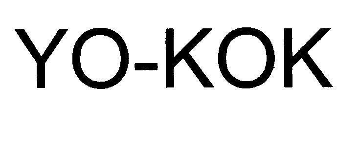 Mẫu nhãn hiệu YO - KOK
