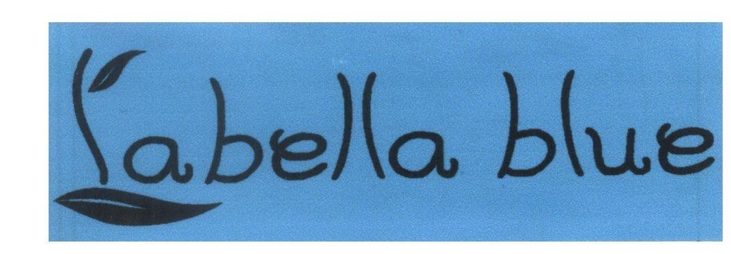 Mẫu nhãn hiệu L Labella blue