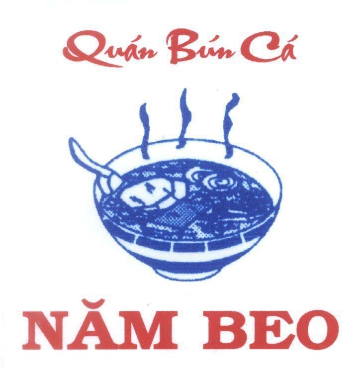 Mẫu nhãn hiệu NĂM BEO Quán Bún Cá