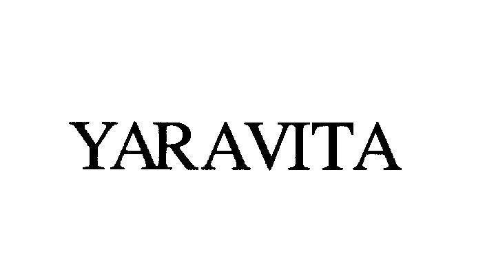 Mẫu nhãn hiệu YARAVITA