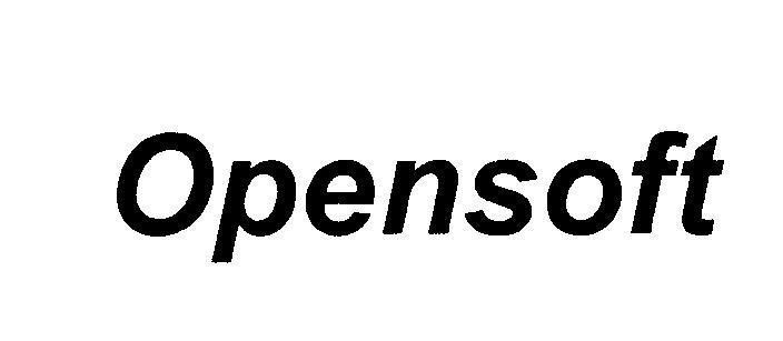Mẫu nhãn hiệu Opensoft