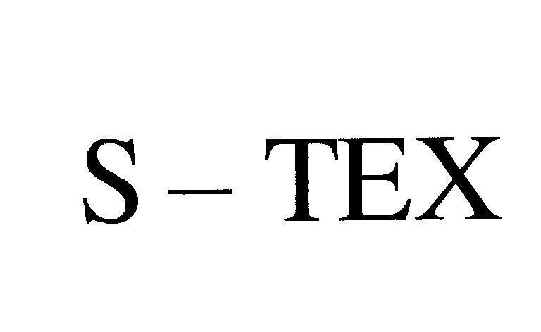 Mẫu nhãn hiệu S - TEX