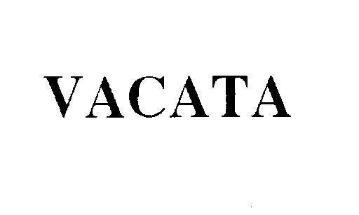Mẫu nhãn hiệu VACATA