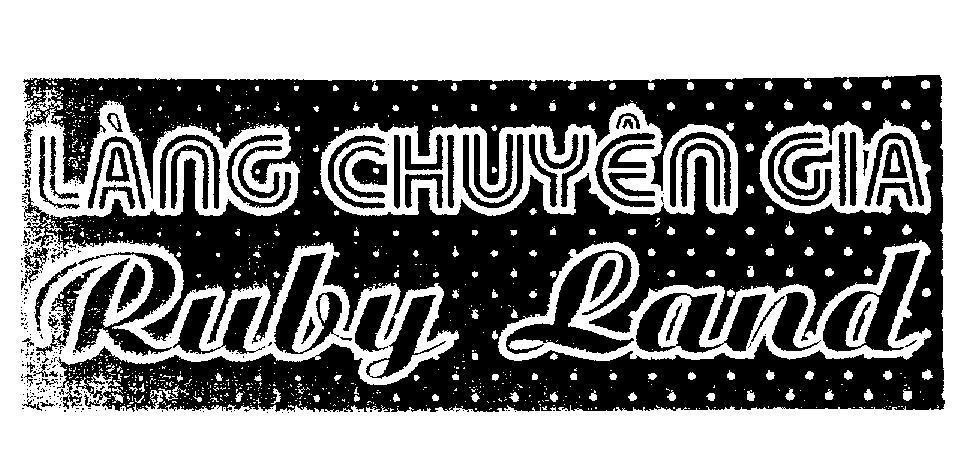 Mẫu nhãn hiệu Làng chuyên gia Ruby Land