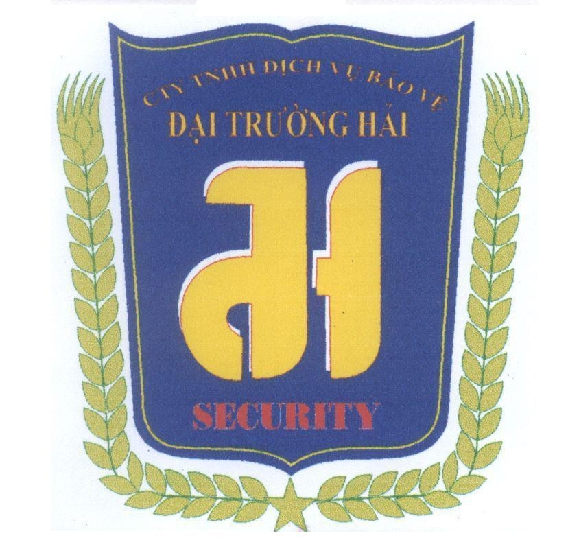 Mẫu nhãn hiệu Đ T H Đại Trường Hải SECURITY cty TNHH dịch vụ bảo vệ