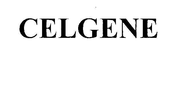 Mẫu nhãn hiệu CELGENE