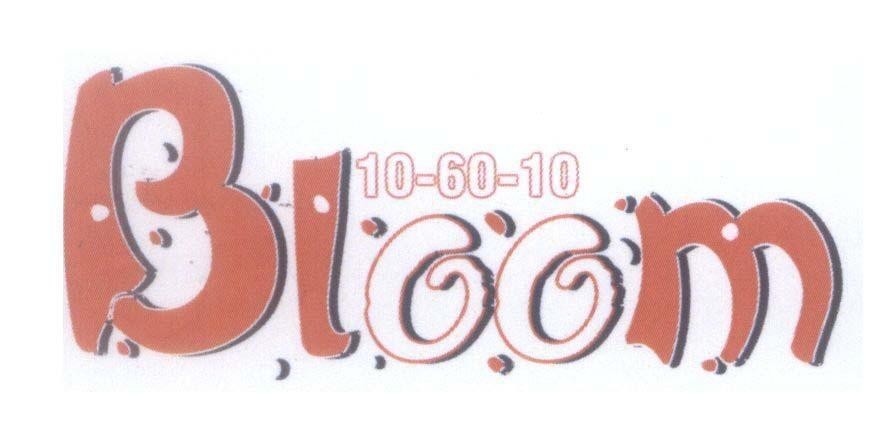 Mẫu nhãn hiệu Bloom 10-60-10