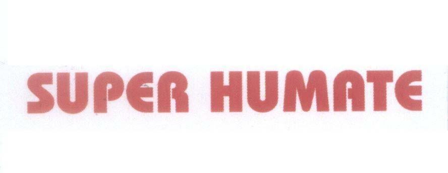 Mẫu nhãn hiệu SUPER HUMATE