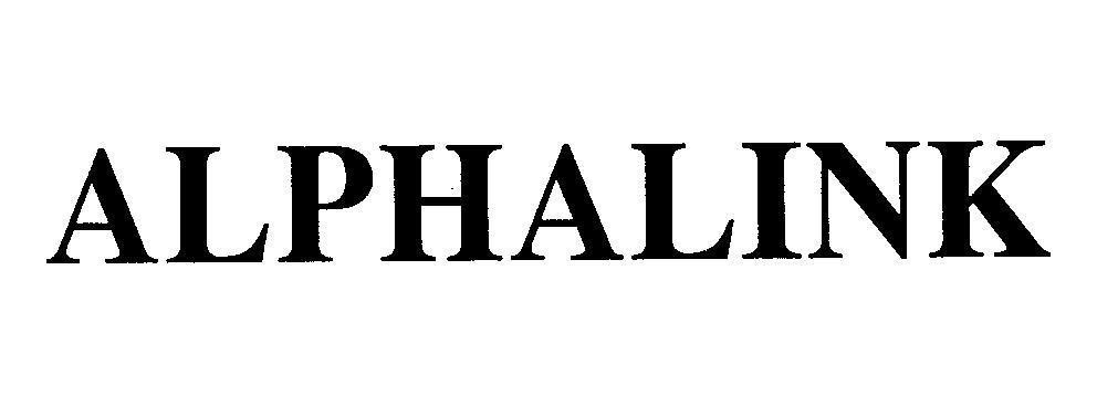 Mẫu nhãn hiệu ALPHALINK
