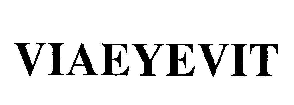 Mẫu nhãn hiệu VIAEYEVIT