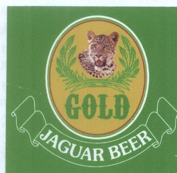 Mẫu nhãn hiệu GOLD JAGUAR BEER