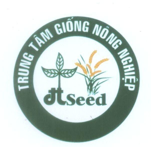 Mẫu nhãn hiệu đtSeed trung tâm giống nông nghiệp