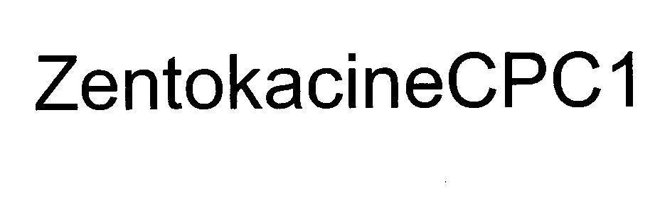Mẫu nhãn hiệu ZentokacineCPC1