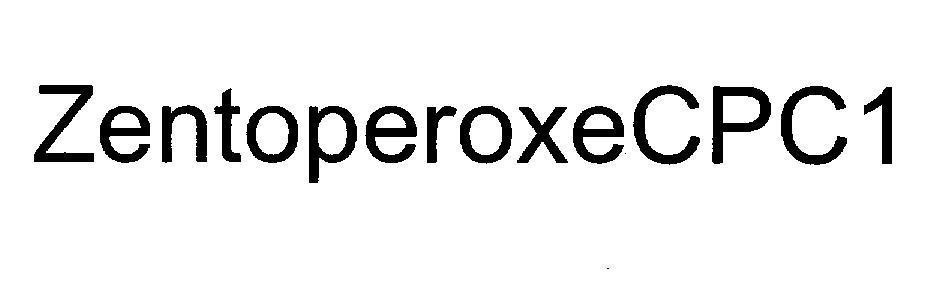 Mẫu nhãn hiệu ZentoperoxeCPC1