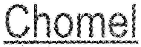 Mẫu nhãn hiệu Chomel
