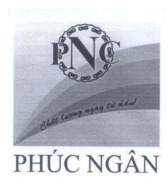 Mẫu nhãn hiệu PNC Phúc Ngân Chất lượng ngay từ đầu