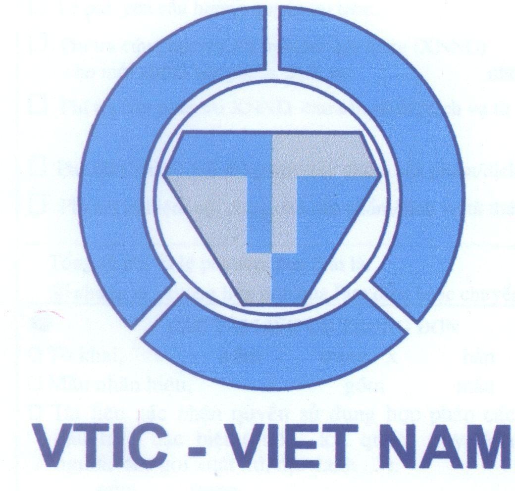 Mẫu nhãn hiệu V T VTIC - VlET NAM