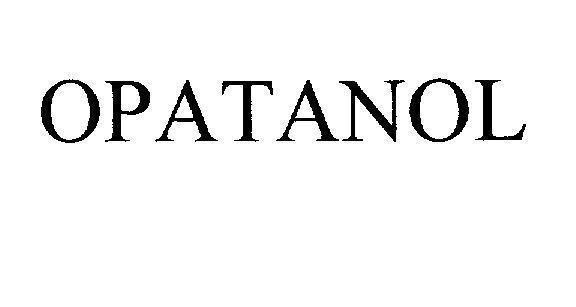 Mẫu nhãn hiệu OPATANOL