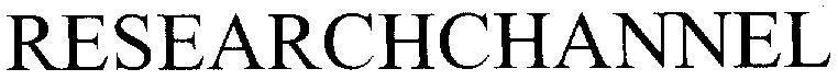 Mẫu nhãn hiệu RESEARCHCHANNEL