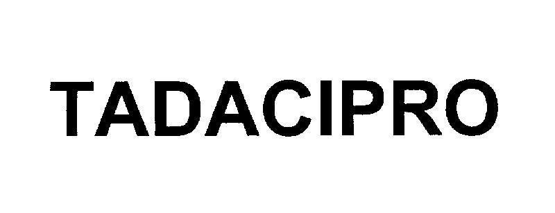 Mẫu nhãn hiệu TADACIPRO