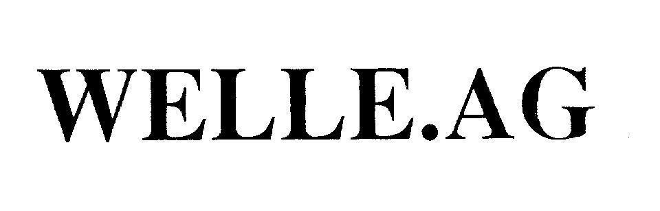 Mẫu nhãn hiệu WELLE.AG