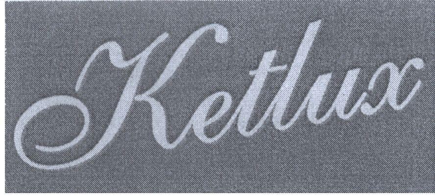 Mẫu nhãn hiệu Ketlux