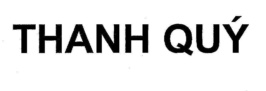 Mẫu nhãn hiệu Thanh Quý