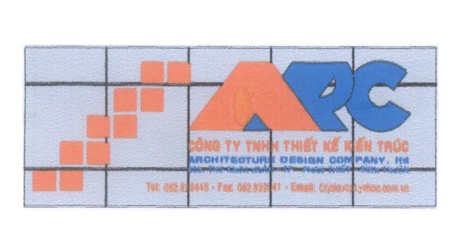 Mẫu nhãn hiệu ARC Công ty tnhh thiết kế kiến trúc ARCHITECTURE DESIGN COMPANY. ltd