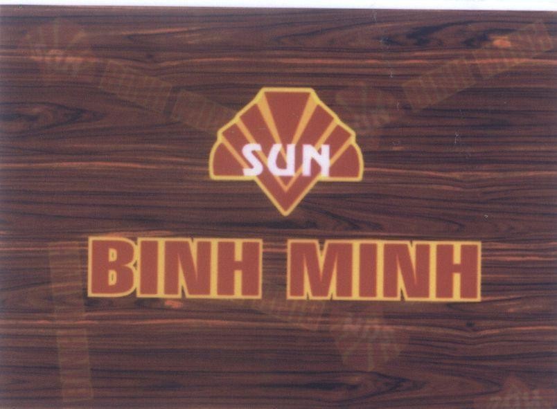 Mẫu nhãn hiệu SUN BINH MINH