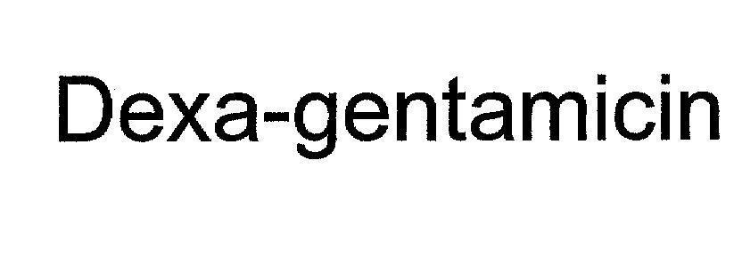 Mẫu nhãn hiệu Dexa-gentamicin