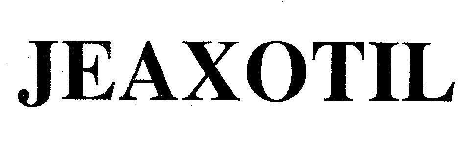 Mẫu nhãn hiệu JEAXOTIL