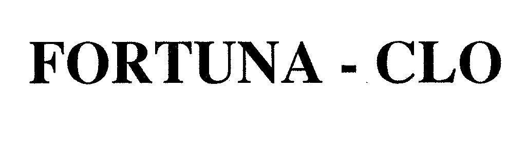 Mẫu nhãn hiệu FORTUNA - CLO