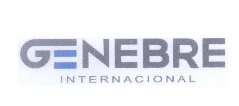 Mẫu nhãn hiệu GENEBRE INTERNACIONAL