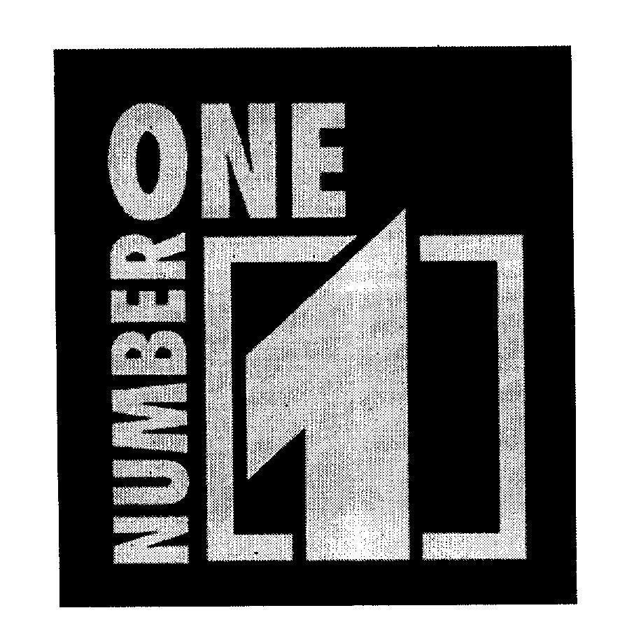 Mẫu nhãn hiệu NUMBER ONE 1