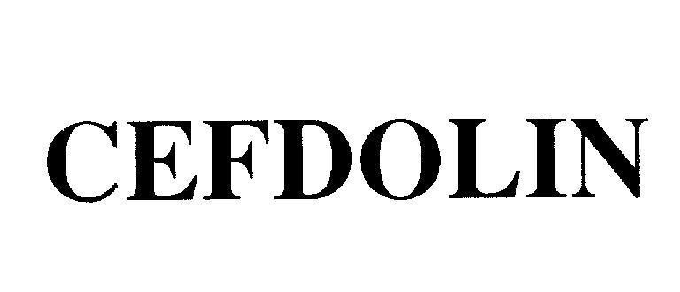 Mẫu nhãn hiệu CEFDOLIN
