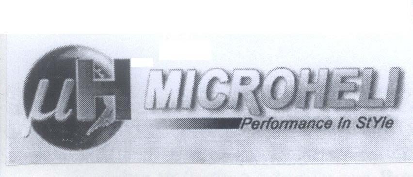 Mẫu nhãn hiệu MH MICROHELI Performance In Style