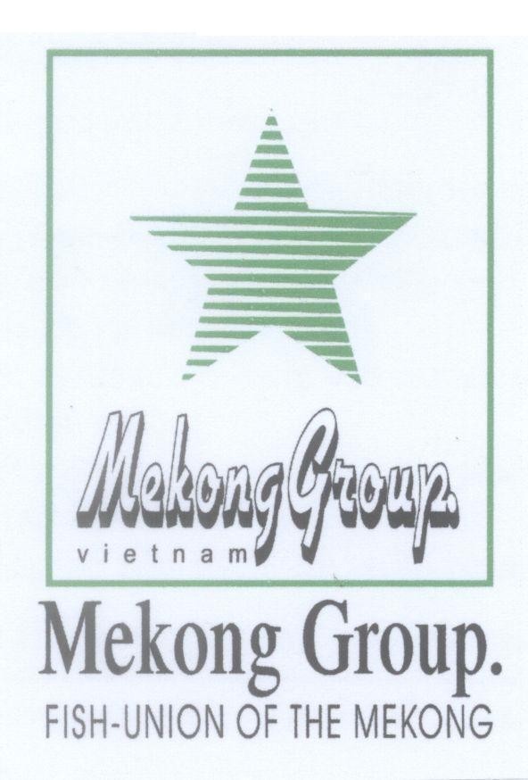Mẫu nhãn hiệu Mekong Group VIET NAM FISH - UNION OF THE MEKONG
