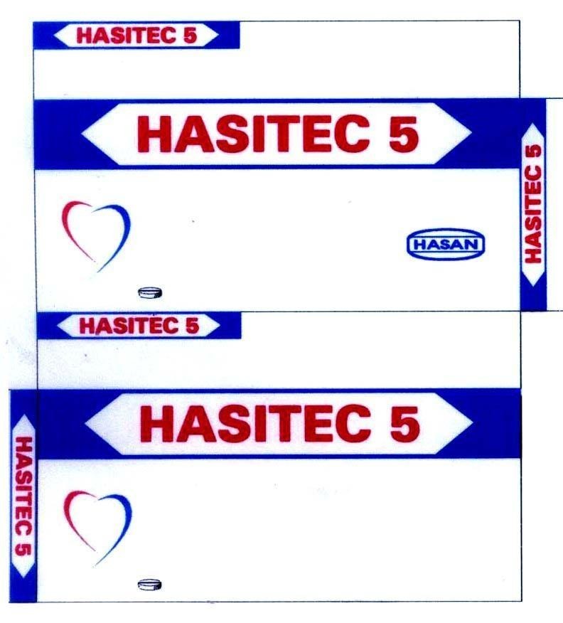 Mẫu nhãn hiệu HASITEC 5 HASAN