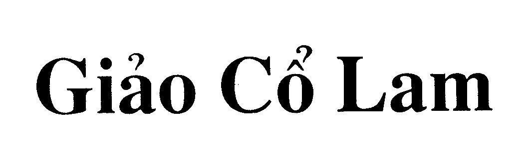 Mẫu nhãn hiệu Giảo Cổ Lam