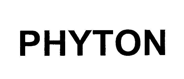 Mẫu nhãn hiệu PHYTON