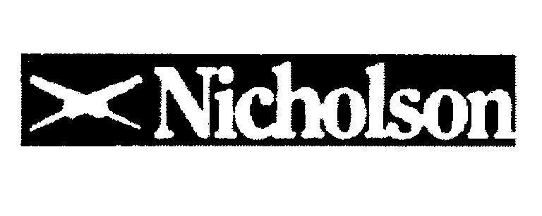 Mẫu nhãn hiệu Nicholson