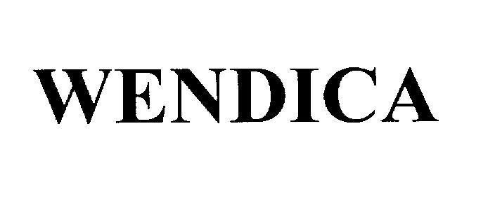 Mẫu nhãn hiệu WENDICA