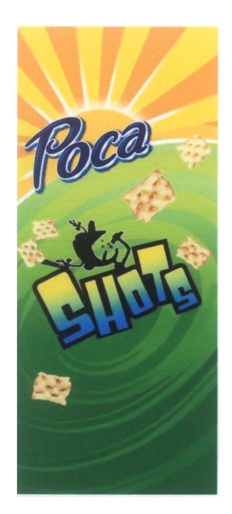 Mẫu nhãn hiệu Poca SHOTS