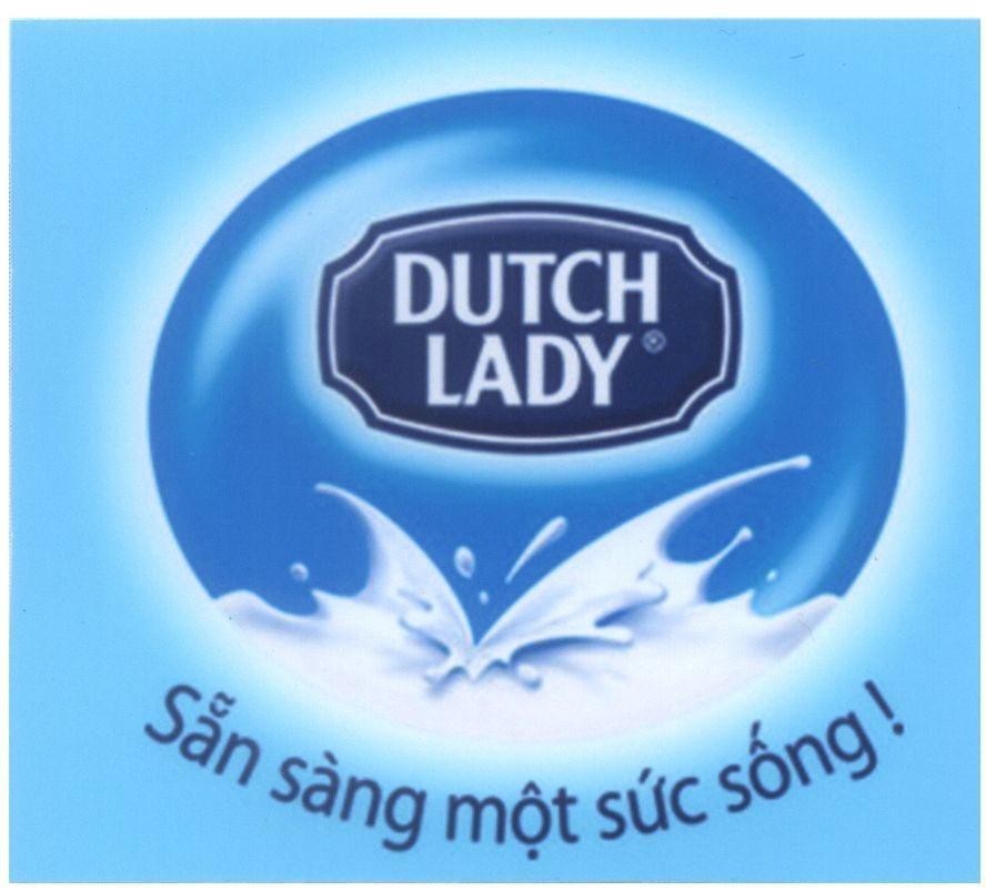 Mẫu nhãn hiệu DUTCH LADY Sẵn sàng một sức sống!