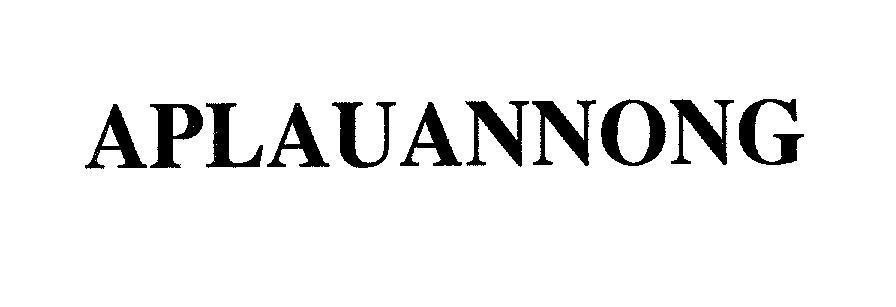 Mẫu nhãn hiệu APLAUANNONG