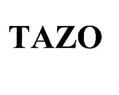 Mẫu nhãn hiệu TAZO