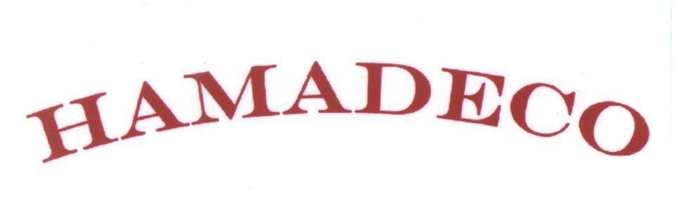 Mẫu nhãn hiệu HAMADECO