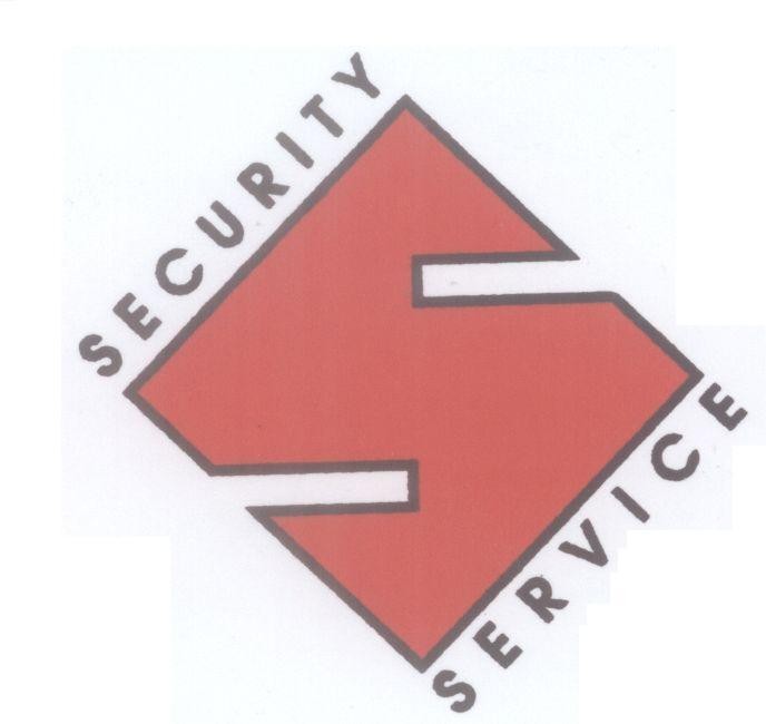 Mẫu nhãn hiệu S SECURITY SERVICE